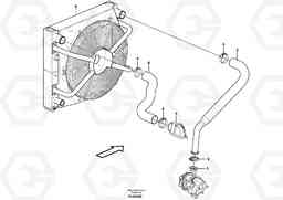 59445 Intercooler L50F, Volvo Construction Equipment