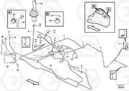 61736 Cable harness, Pilot Excavator Controls BL71PLUS, Volvo Construction Equipment