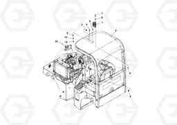 37348 Canopy ROPS rotating beacon Installation CR24/CR30 S/N 197606 -, Volvo Construction Equipment