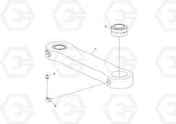 77202 Swivel Link Assembly DD29/DD30/DD31HF/DD38HF S/N 197592 -, Volvo Construction Equipment