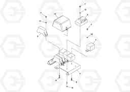 82215 Fuse Plate Assembly CR24/CR30 S/N 197606 -, Volvo Construction Equipment