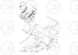 5337 Handrail Light Assembly DD112HF/DD118HF/HA/HFA S/N 197518 -, Volvo Construction Equipment