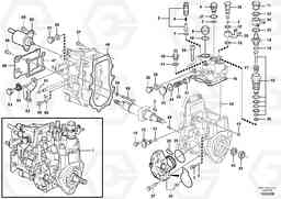 84472 Fuel injection pump with fitting parts MC60B S/N 71000 -, Volvo Construction Equipment