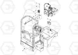 77445 Rotating beacon Installation DD14S/DD16 S/N 197600 -, Volvo Construction Equipment