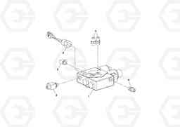 72832 Brake Valve Assembly DD14S/DD16 S/N 197600 -, Volvo Construction Equipment