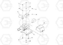 82004 Fuse Plate Assembly DD14S/DD16 S/N 197600 -, Volvo Construction Equipment