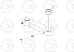 74404 Swivel Link Assembly DD14S/DD16 S/N 197600 -, Volvo Construction Equipment