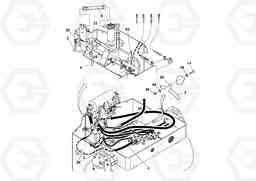 79883 Hydraulic Hose and Tube Installation DD29/DD30/DD31HF/DD38HF S/N 197592 -, Volvo Construction Equipment