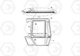 44246 Cab With Heater DD70/DD70HF S/N 197522 -, Volvo Construction Equipment