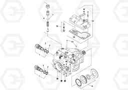 63796 Propulsion Pump DD70/DD70HF S/N 197522 -, Volvo Construction Equipment