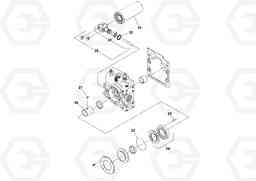 57258 Propulsion Pump DD70/DD70HF S/N 197522 -, Volvo Construction Equipment