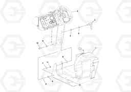 41340 Operator's Console Assembly DD70/DD70HF S/N 197522 -, Volvo Construction Equipment
