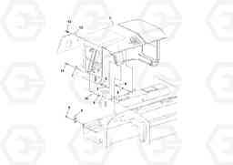 36699 Hood Installation DD70/DD70HF S/N 197522 -, Volvo Construction Equipment