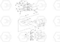 99185 Vibration Valve Assembly DD70/DD70HF S/N 197522 -, Volvo Construction Equipment