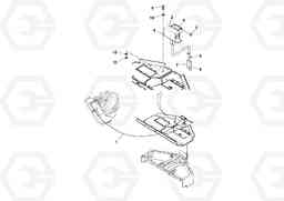 98113 Cab Heater Installation DD90/DD90HF S/N 197375 -, Volvo Construction Equipment