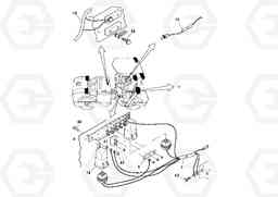 95066 HID/work light installation DD90/DD90HF S/N 197375 -, Volvo Construction Equipment