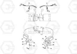 96308 HID/work light installation DD90/DD90HF S/N 197375 -, Volvo Construction Equipment
