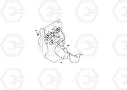 91849 HID/work light installation DD90/DD90HF S/N 197375 -, Volvo Construction Equipment