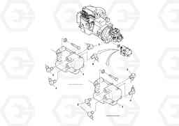 99987 Vibration Pump Assembly DD90/DD90HF S/N 197375 -, Volvo Construction Equipment