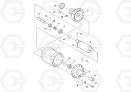 94074 Eccentric Shaft Assembly DD90/DD90HF S/N 197375 -, Volvo Construction Equipment