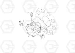 92851 Vibration Motor Assembly DD90/DD90HF S/N 197375 -, Volvo Construction Equipment