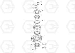 94621 Console Bearing Pack Assembly DD90/DD90HF S/N 197375 -, Volvo Construction Equipment