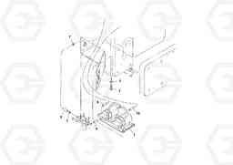 87202 Water Hose Installation DD90/DD90HF S/N 197375 -, Volvo Construction Equipment