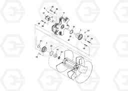 99658 Front/Rear Drum Assembly DD90/DD90HF S/N 197375 -, Volvo Construction Equipment