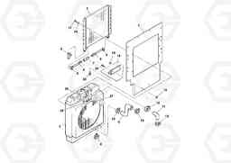 99956 Radiator and Oil Cooler Assembly DD90/DD90HF S/N 197375 -, Volvo Construction Equipment