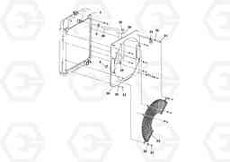 99656 Radiator and Oil Cooler Assembly DD90/DD90HF S/N 197375 -, Volvo Construction Equipment