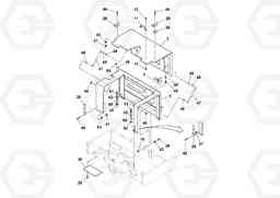 99295 Engine Cowling and Hydraulic Tank Installation DD90/DD90HF S/N 197375 -, Volvo Construction Equipment