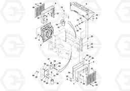 99150 Engine Cowling and Hydraulic Tank Installation DD90/DD90HF S/N 197375 -, Volvo Construction Equipment