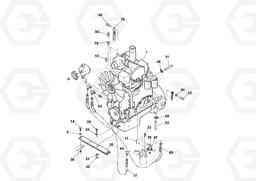 105350 Engine Installation DD90/DD90HF S/N 197375 -, Volvo Construction Equipment