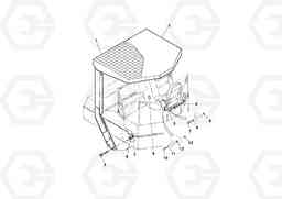 106511 ROPS And Seat Belt Installation DD90/DD90HF S/N 197375 -, Volvo Construction Equipment