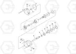 96625 Vibration Motor DD90/DD90HF S/N 197375 -, Volvo Construction Equipment