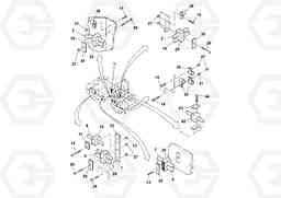 97198 Vibration Hoses Installation DD90/DD90HF S/N 197375 -, Volvo Construction Equipment