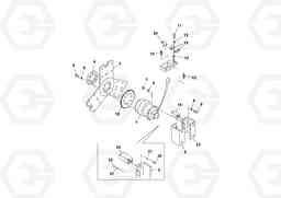 95015 Drum Drive Assembly DD90/DD90HF S/N 197375 -, Volvo Construction Equipment