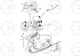 92358 HID/work light installation DD90/DD90HF S/N 197375 -, Volvo Construction Equipment