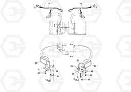 95758 HID/work light installation DD90/DD90HF S/N 197375 -, Volvo Construction Equipment