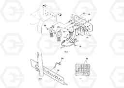 92832 HID/work light installation DD90/DD90HF S/N 197375 -, Volvo Construction Equipment