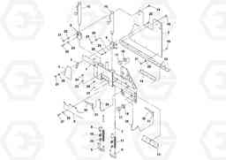 102612 Edger Guide Assembly OMNI 318 SCREED PF6110, PF6160, PF6170, Volvo Construction Equipment