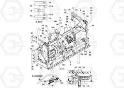 49703 8 ft. Main Screed Assembly ULTIMAT 16 ULTIMAT 8/16, Volvo Construction Equipment
