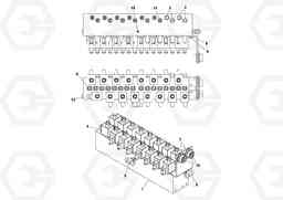 52577 Valve Manifold ULTIMAT 16 ULTIMAT 8/16, Volvo Construction Equipment