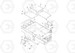 54919 Ballast Cover Installation PT125R S/N 197470-, Volvo Construction Equipment