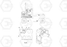 56792 Hydraulic Oil Temperature Gauge Installation PT125R S/N 197470-, Volvo Construction Equipment