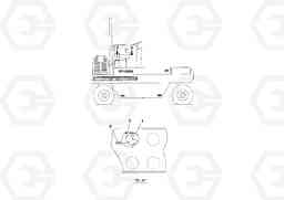 56794 Voltmeter Gauge Installation PT125R S/N 197470-, Volvo Construction Equipment