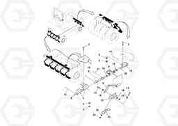 56418 Steel Scraper Installation PT125R S/N 197470-, Volvo Construction Equipment