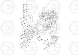 54123 Engine Installation PT125R S/N 197470-, Volvo Construction Equipment