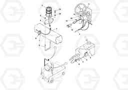 7561 Arch ROPS Beacon Light Installation PT125R S/N 197470-, Volvo Construction Equipment