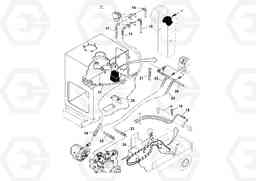 46840 Hydraulic Hoses Installation PT125R S/N 197470-, Volvo Construction Equipment